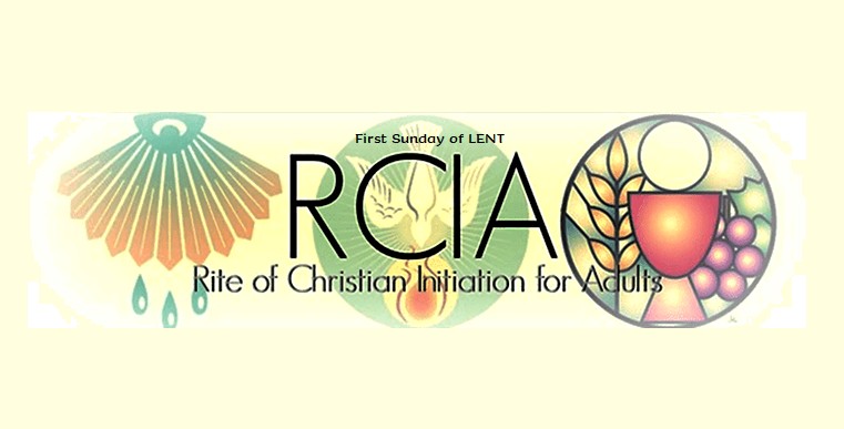 1st Sunday Lent-RCIA